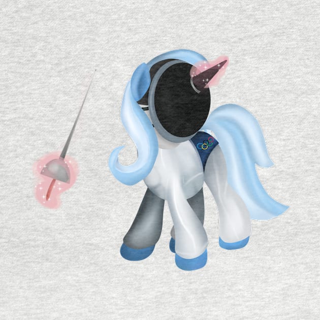 Fencing Trixie by Ilynalta